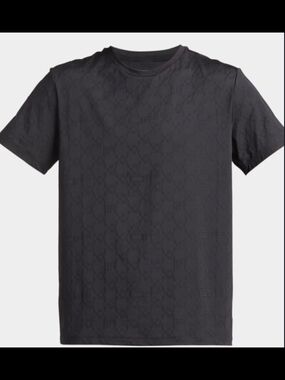 NWOT OFF WHITE Men's Black Short-Sleeve Crewneck Fitted  T-Shirt